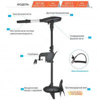 50713 Электромотор Haswing Protruar G 4 л.с.  130lbs 24В