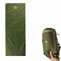 Спальный мешок Nature Hike MINI ULTRA LIGHT 190×75см, вес 0,7кг, 8-15℃ зеленый
