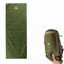 Спальный мешок Nature Hike MINI ULTRA LIGHT увеличенный размер 205×85см, вес 1кг, 8-15℃ зеленый