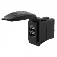 Зарядное устройство для переключателя USB 2.4A + 1 A C10410