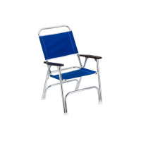 Сиденье Offshore High Back Deck Chair, синее