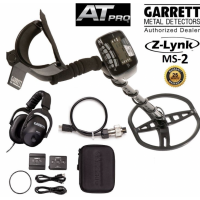 Garrett AT PRO Metal Detector With Z-lynk MS-2 Wireless Audio System + Лопата в подарок!!!